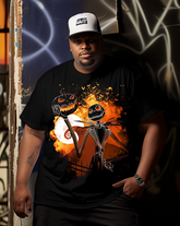 T-shirt à manches courtes pour homme Soul of the Pumpkin King grande taille